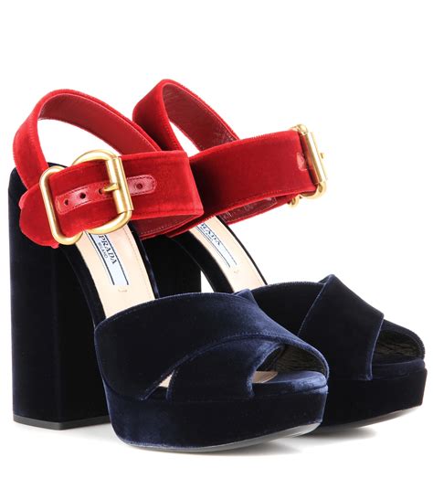 prada court shoes blue|prada sandals for women.